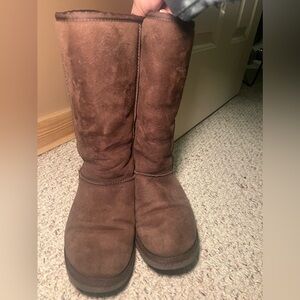 Tall Chocolate UGG Boots
